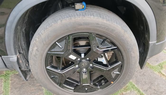 2024 Tata Harrier FEARLESS PLUS DARK EDITION AT, Diesel, Automatic, 8,744 km, tyre
