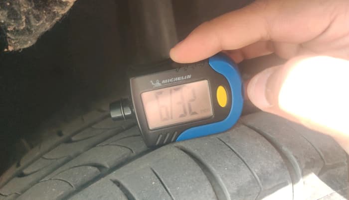 2019 Maruti Baleno ZETA CVT PETROL 1.2, Petrol, Automatic, 1,21,492 km, tyre