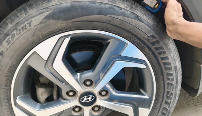 2018 Hyundai Creta SX AT 1.6 PETROL, Petrol, Automatic, 24,421 km, tyre