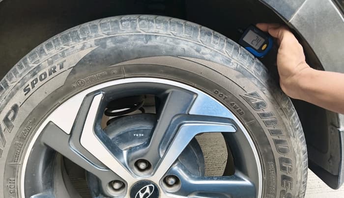 2018 Hyundai Creta SX AT 1.6 PETROL, Petrol, Automatic, 24,421 km, tyre