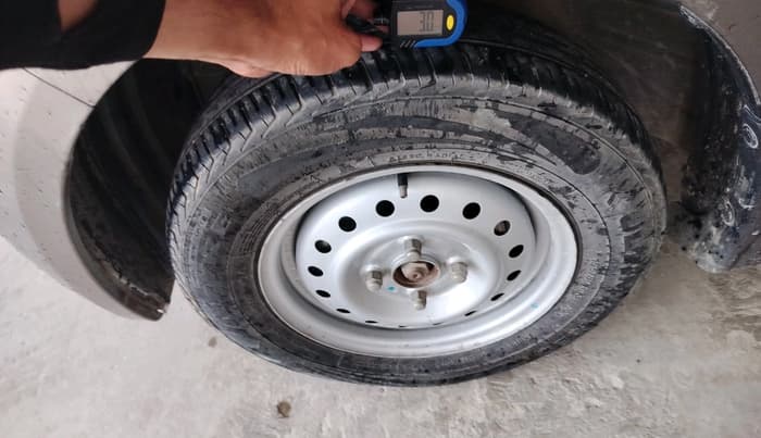 2022 Maruti New Wagon-R LXI CNG (O) 1.0, CNG, Manual, 44,871 km, tyre