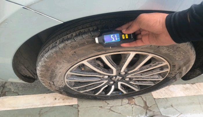2023 Maruti Dzire ZXI Plus, Petrol, Manual, 18,820 km, tyre