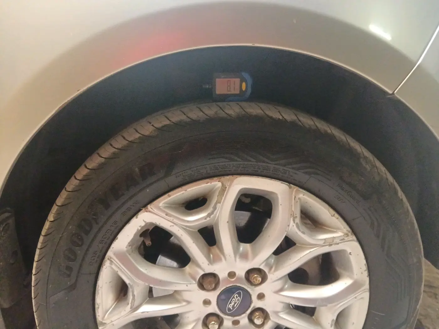 2014 Ford Ecosport TITANIUM 1.5L PETROL AT, Petrol, Automatic, 89,264 km, tyre