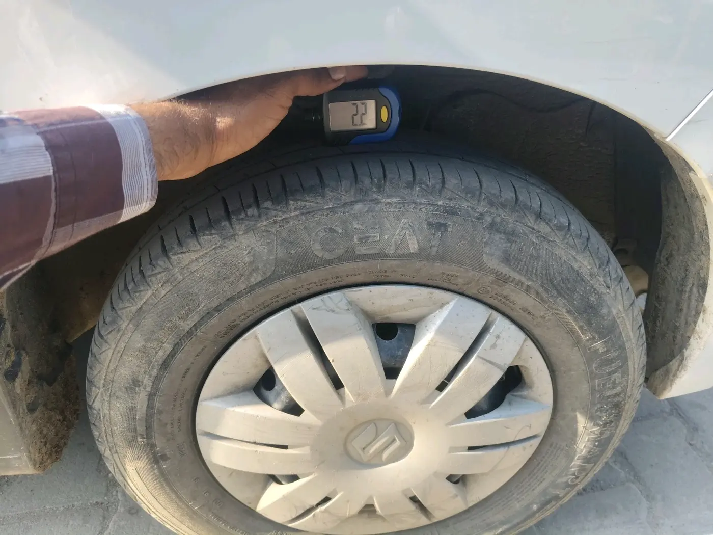 2022 Maruti Alto LXI O, Petrol, Manual, 35,000 km, tyre