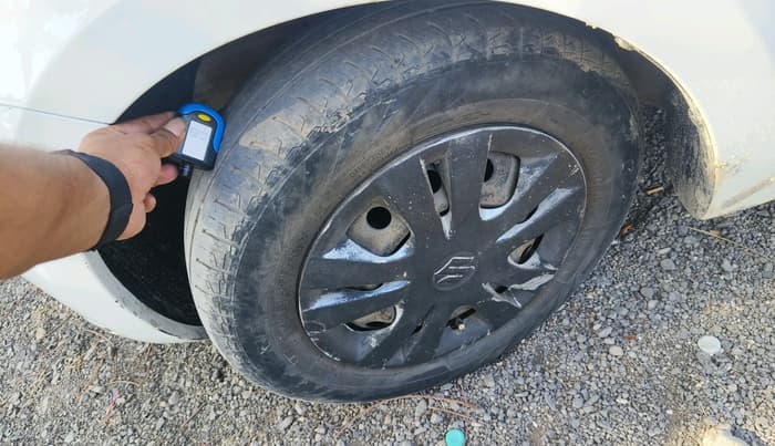 2019 Maruti Dzire VXI, Petrol, Manual, 77,288 km, tyre