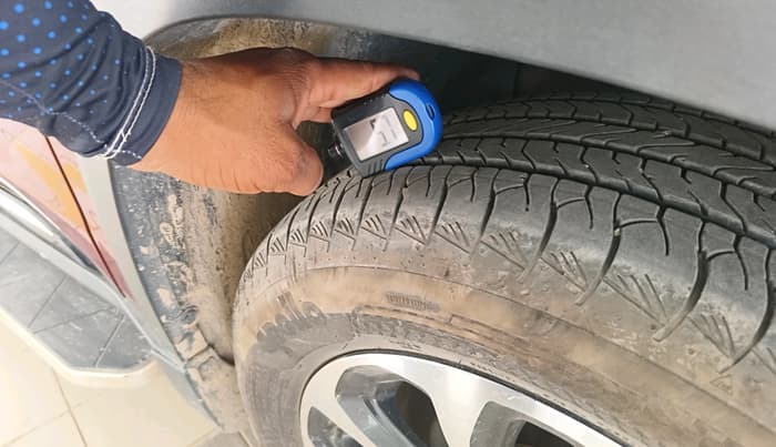 2022 Maruti Grand Vitara ZETA SMART HYBRID, Petrol, Manual, 15,006 km, tyre