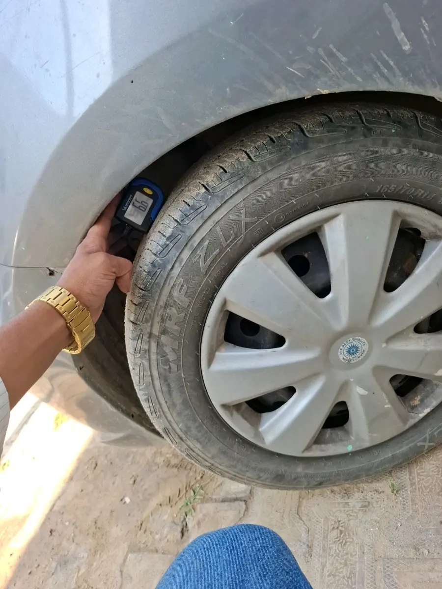 2018 Maruti Celerio VXI CNG, CNG, Manual, 91,252 km, tyre