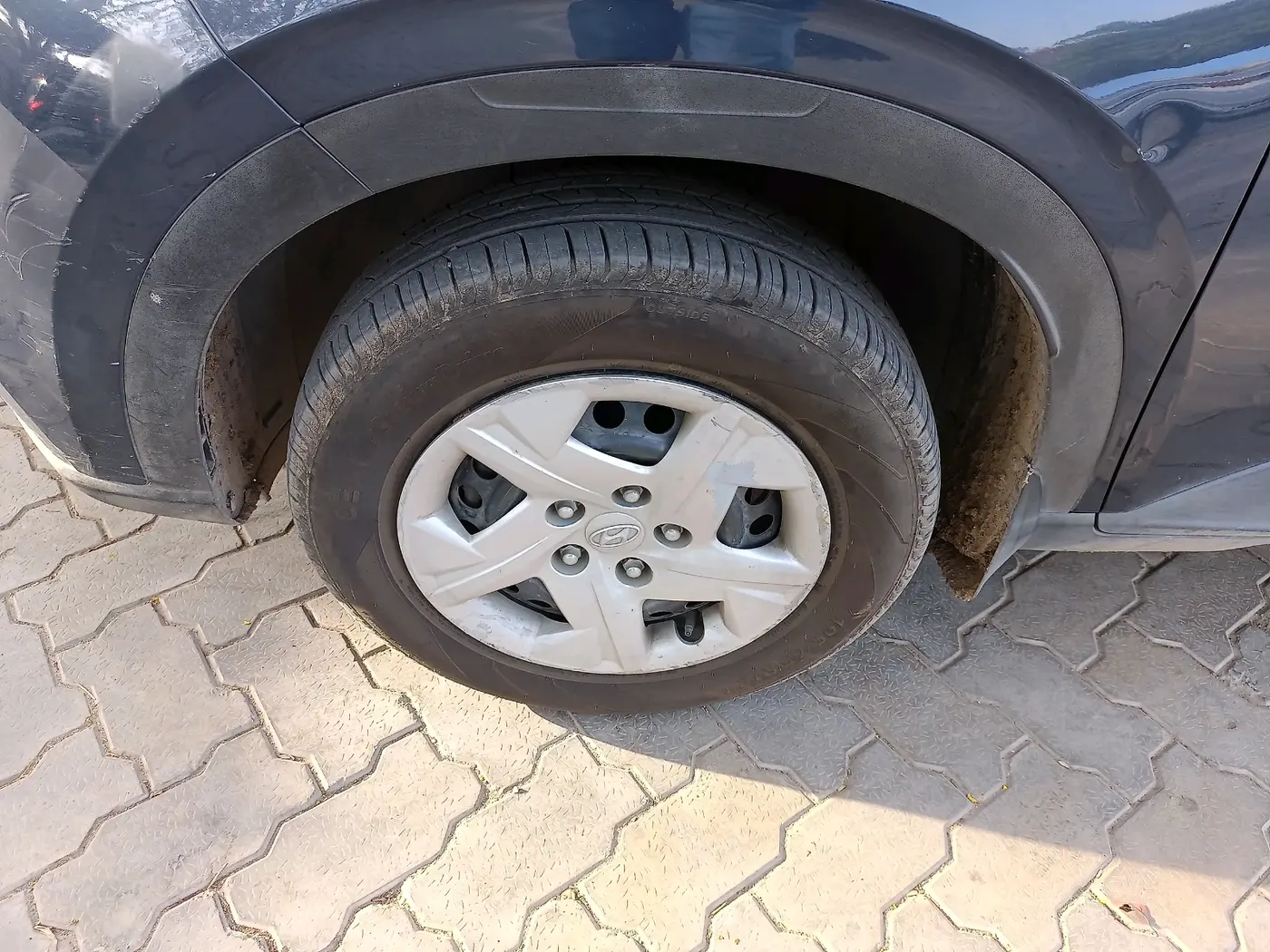 2019 Hyundai VENUE S 1.4 CRDI, Diesel, Manual, 1,12,920 km, tyre