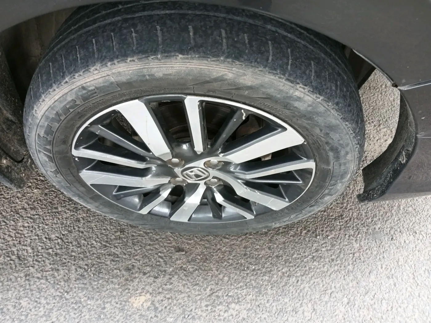 2021 Honda City 1.5L I-VTEC VX, Petrol, Manual, 1,35,770 km, tyre