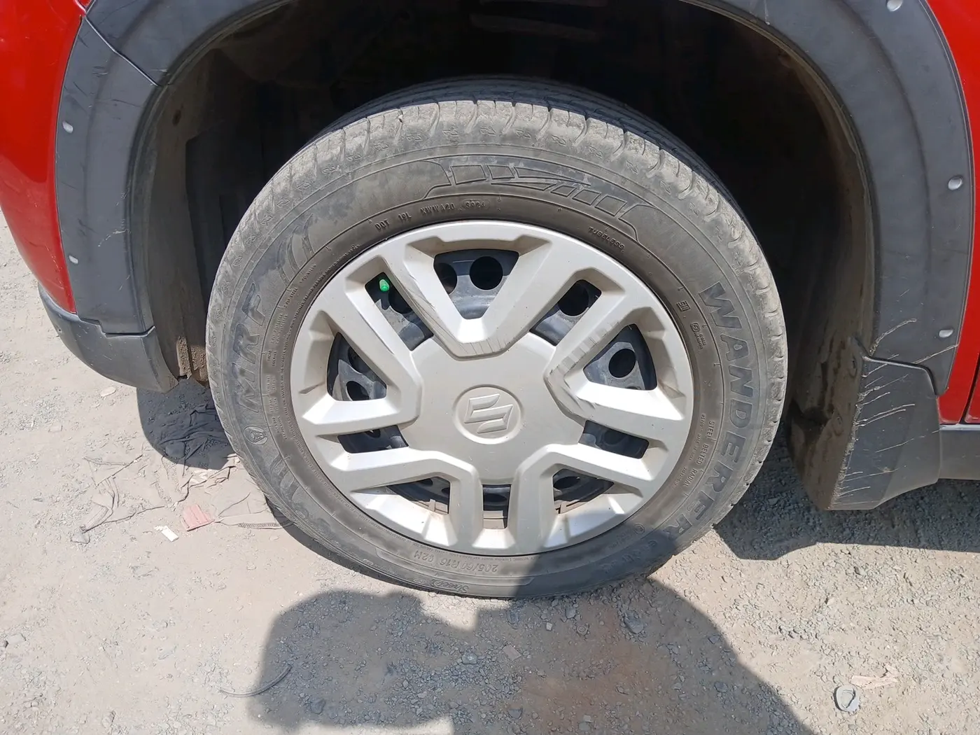 2020 Maruti Vitara Brezza VXI, Petrol, Manual, 64,062 km, tyre