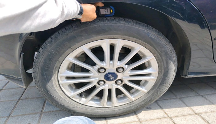 2018 Ford Figo Aspire TITANIUM 1.5 PETROL AT, Petrol, Automatic, 82,496 km, tyre
