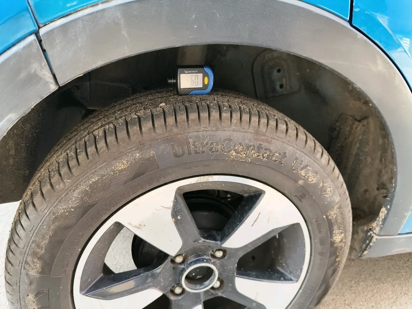 2017 Tata NEXON XZ PLUS DIESEL, Diesel, Manual, 1,72,276 km, tyre