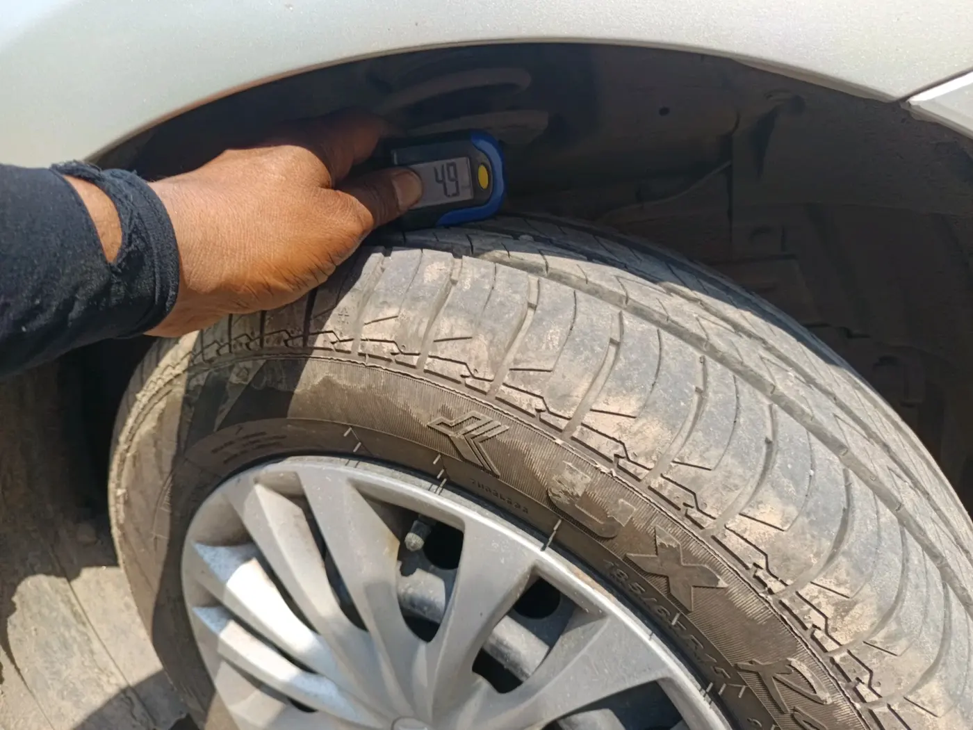 2016 Maruti Ciaz VXI (O), Petrol, Manual, 35,445 km, tyre