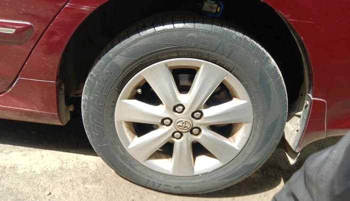 2008 Toyota Corolla Altis VL AT PETROL, Petrol, Automatic, 92,656 km, tyre
