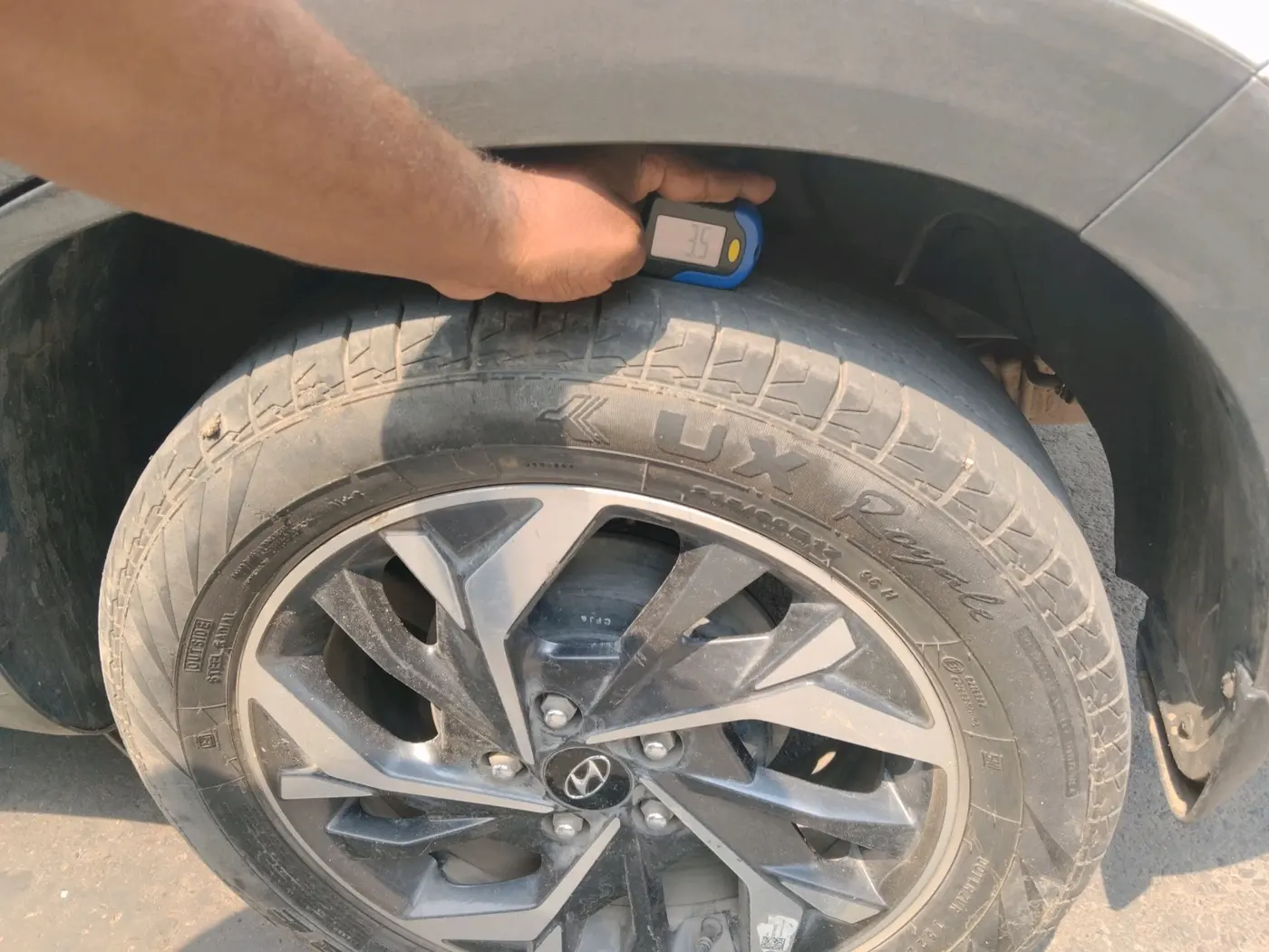 2022 Hyundai Creta E 1.5 DIESEL, Diesel, Manual, 75,183 km, tyre