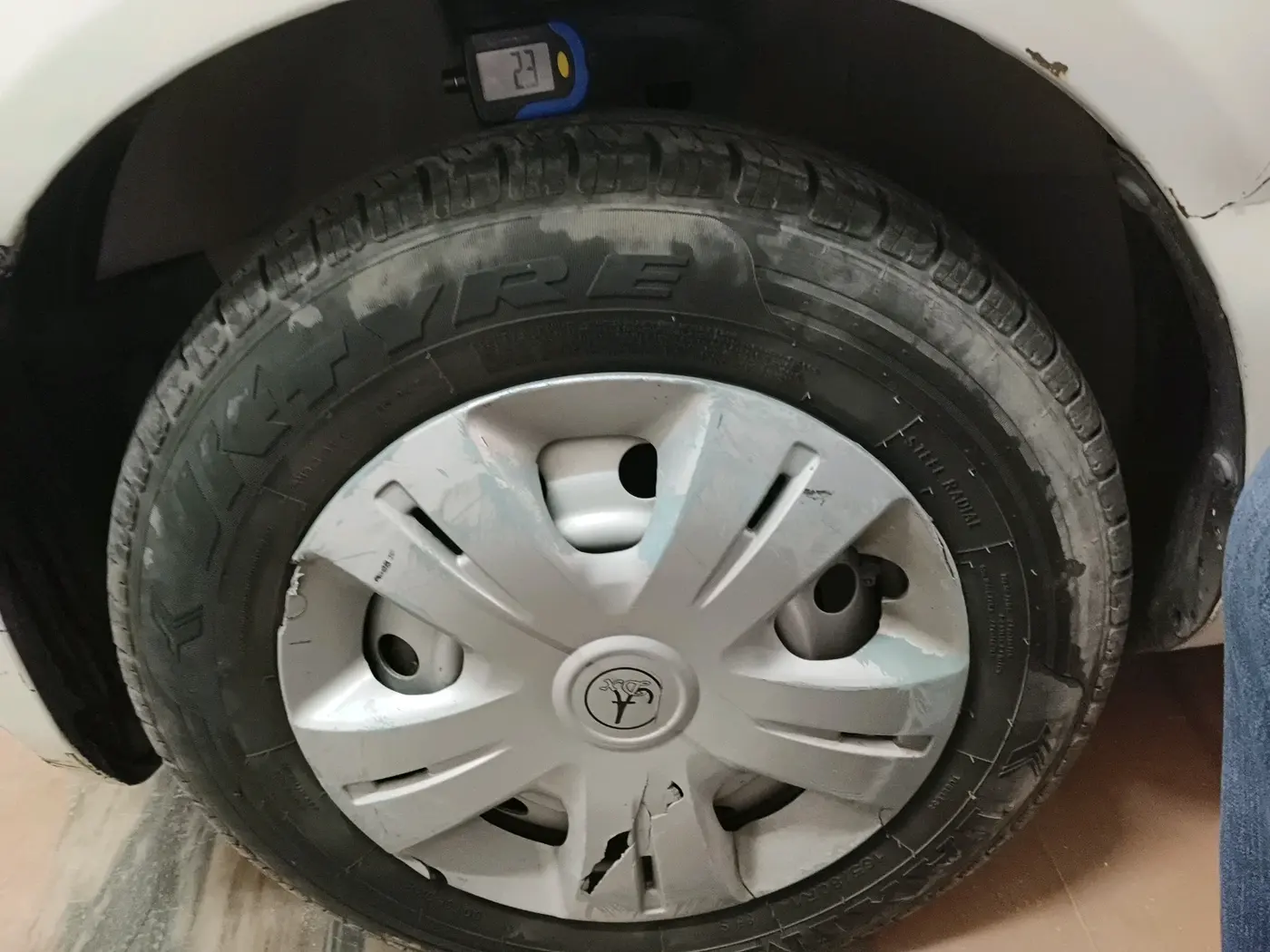2011 Maruti Ritz LXI, Petrol, Manual, 86,853 km, tyre