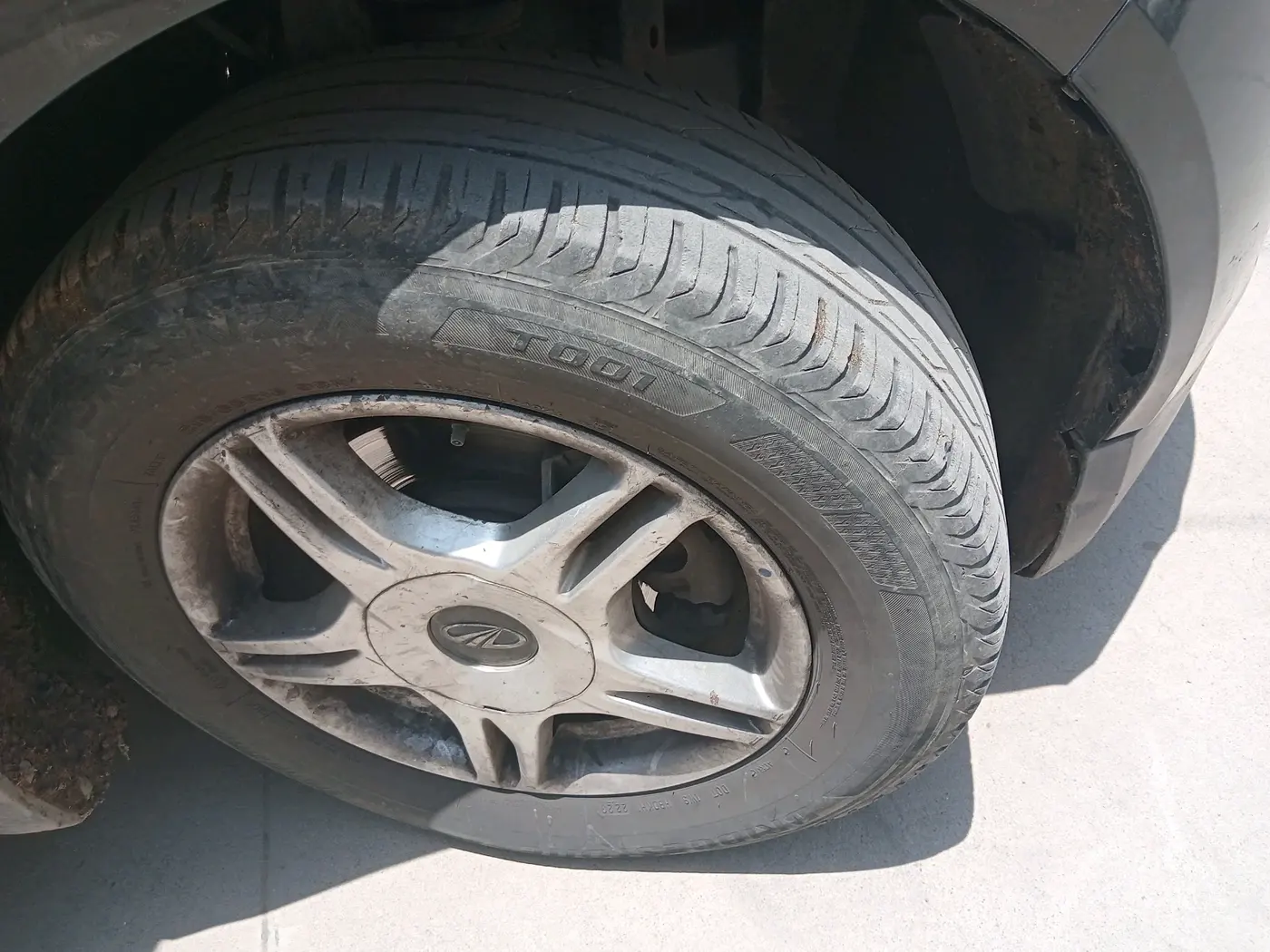 2018 Mahindra MARAZZO M6 8 STR, Diesel, Manual, 88,119 km, tyre