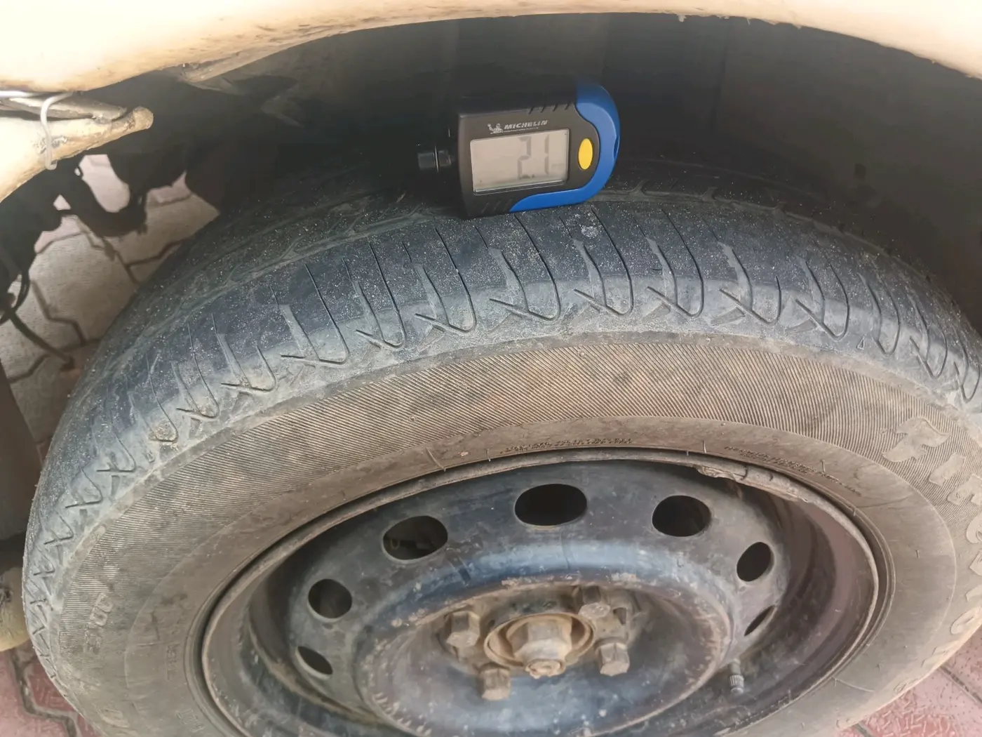 2011 Tata Indigo ECS LS CR4, Diesel, Manual, 81,230 km, tyre