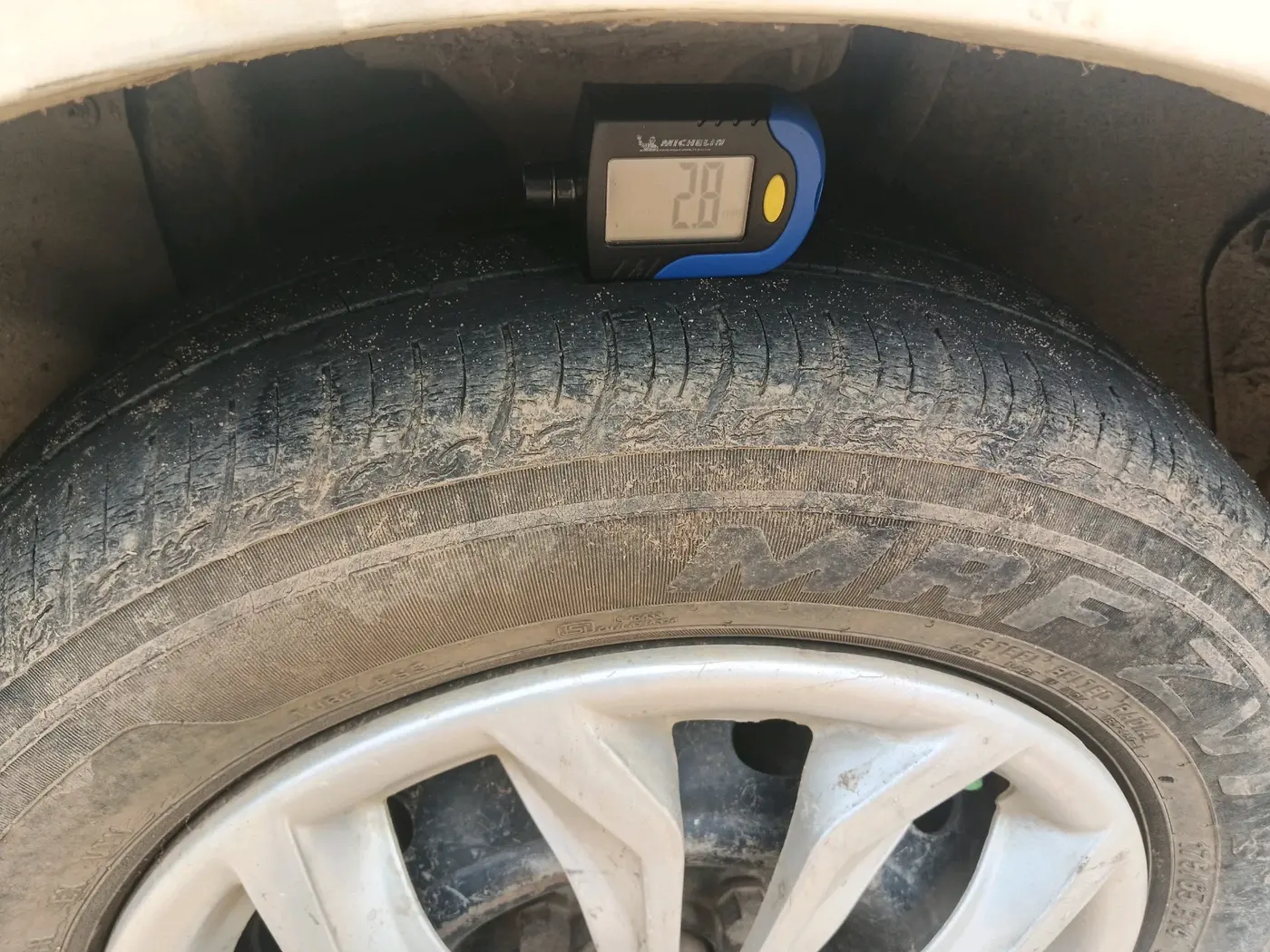 2011 Tata Indigo ECS LS CR4, Diesel, Manual, 81,230 km, tyre