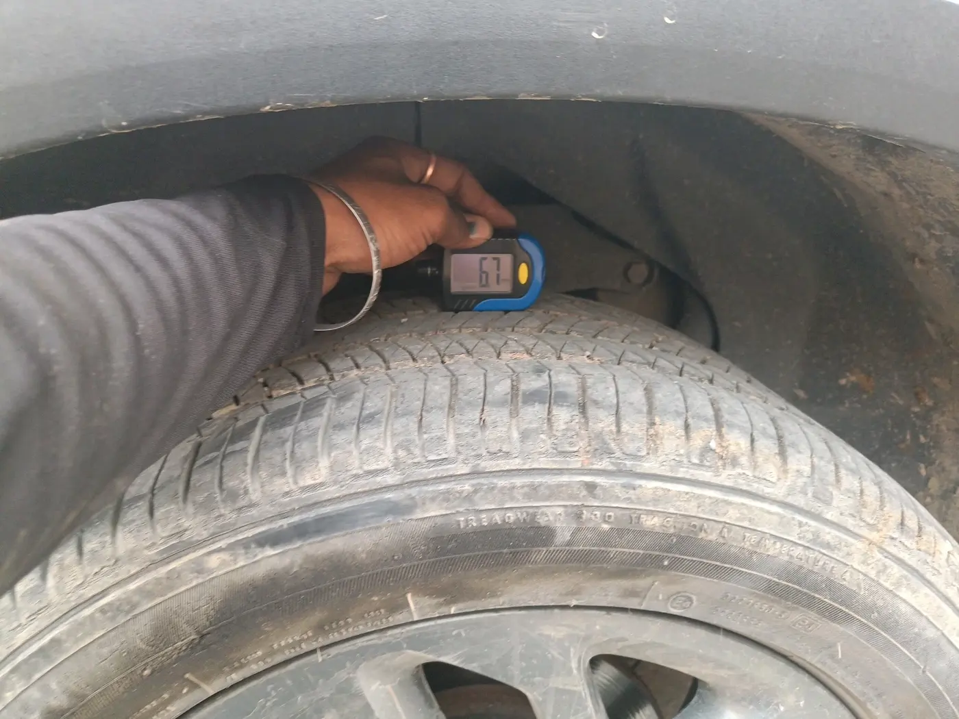 2022 Tata Safari XT, Diesel, Manual, 62,453 km, tyre