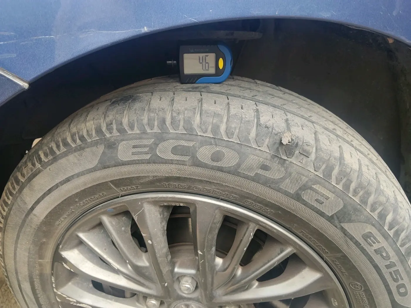 2019 Maruti Ertiga ZXI+ SHVS, Petrol, Manual, 65,619 km, tyre