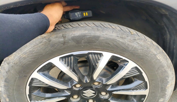 2021 Maruti Vitara Brezza ZXI PLUS, CNG, Manual, 73,555 km, tyre