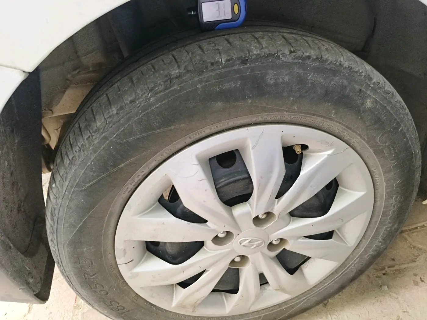 2018 Hyundai Verna 1.6 EX CRDI, Diesel, Manual, 1,22,813 km, tyre