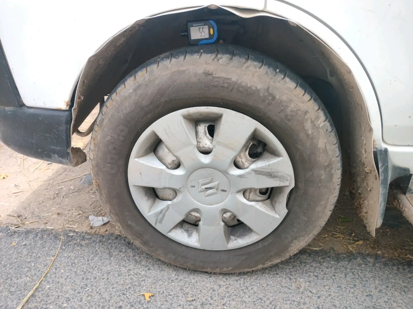 2022 Maruti Eeco 5 STR AC CNG (O), CNG, Manual, 1,68,214 km, tyre