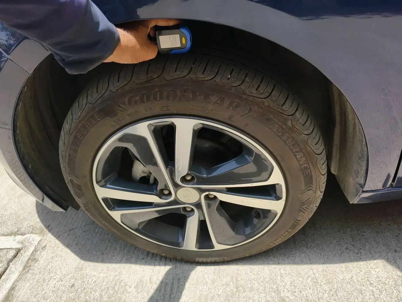 2021 Tata ALTROZ XZA PLUS, Petrol, Automatic, 6,229 km, tyre