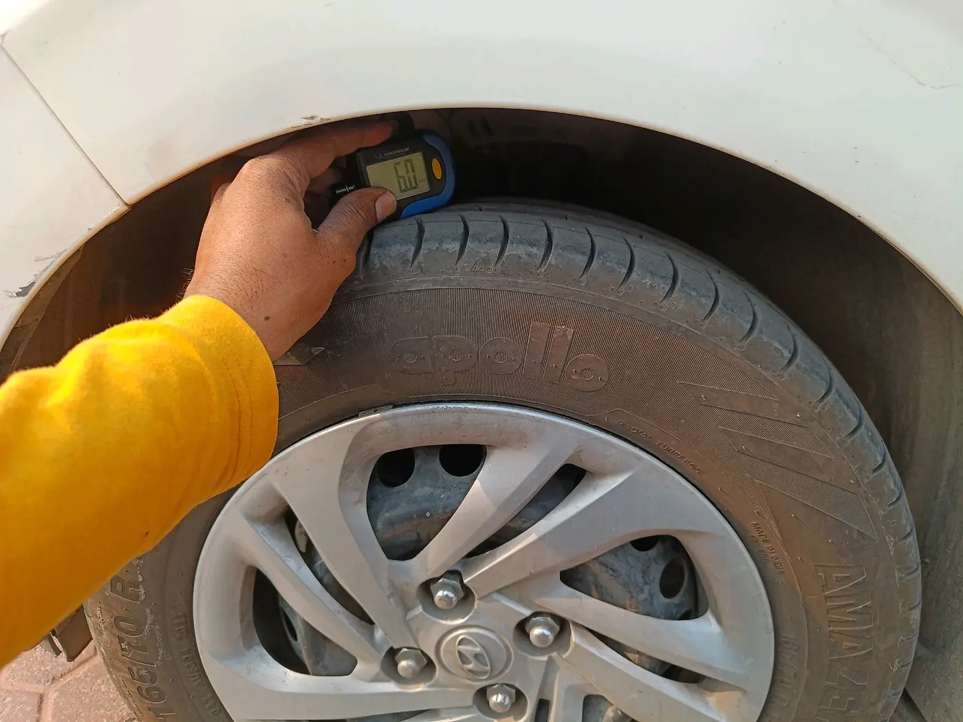 2020 Hyundai AURA S 1.2, Petrol, Manual, 35,234 km, tyre