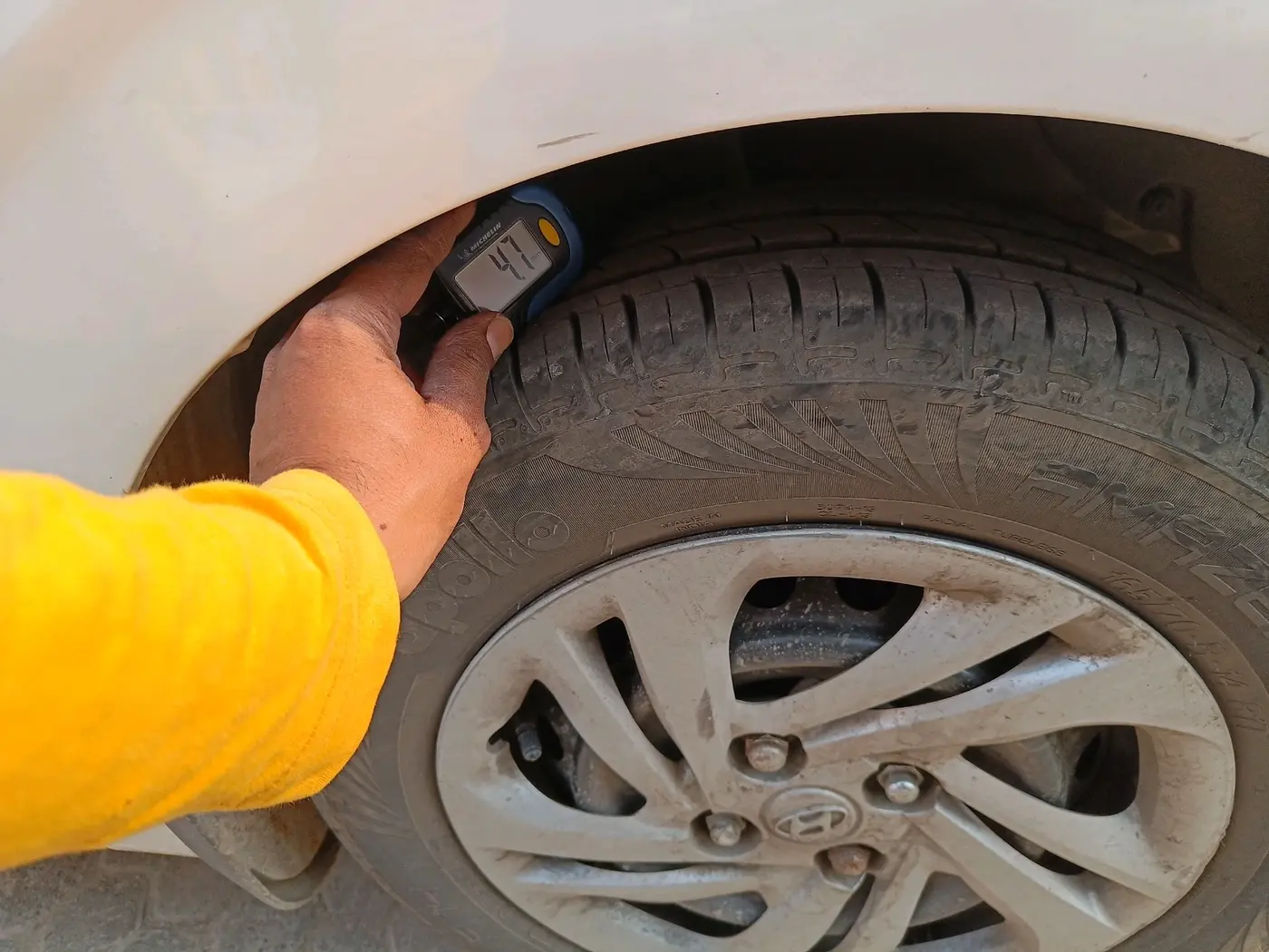 2020 Hyundai AURA S 1.2, Petrol, Manual, 35,234 km, tyre