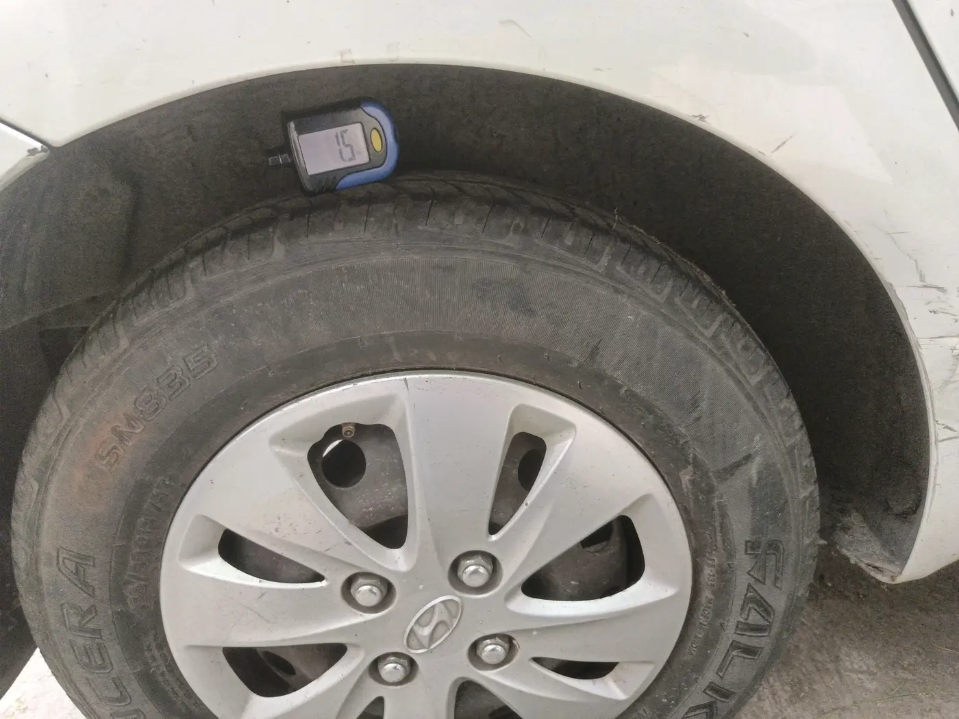 2011 Hyundai i10 MAGNA 1.2, Petrol, Manual, 89,986 km, tyre