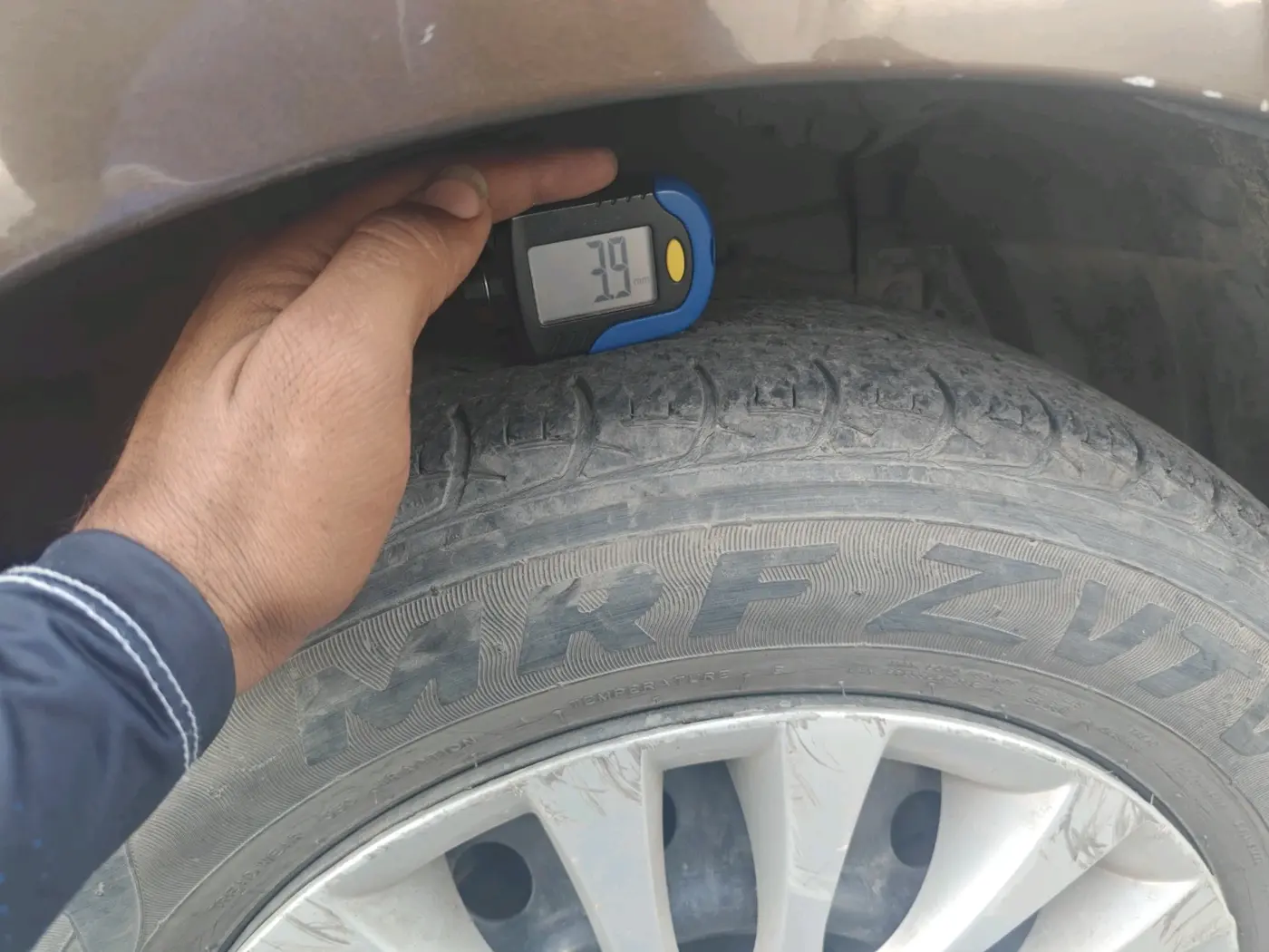 2017 Maruti Ciaz SIGMA 1.4 MT PETROL, Petrol, Manual, 1,10,105 km, tyre