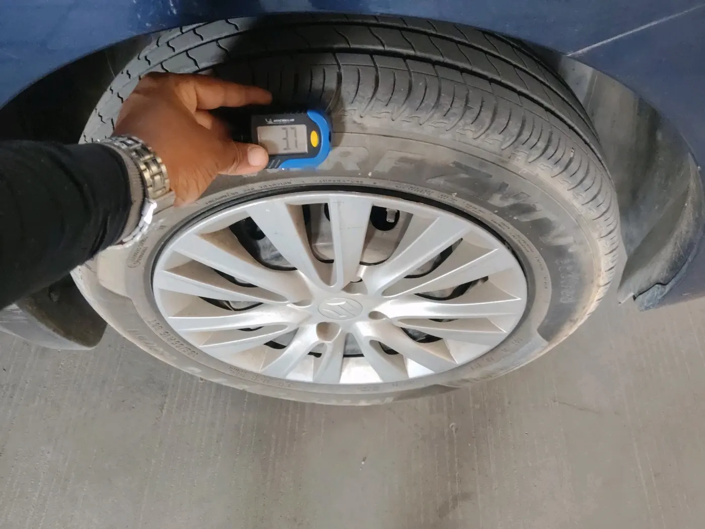 2021 Maruti Baleno DELTA PETROL 1.2, Petrol, Manual, 17,148 km, tyre