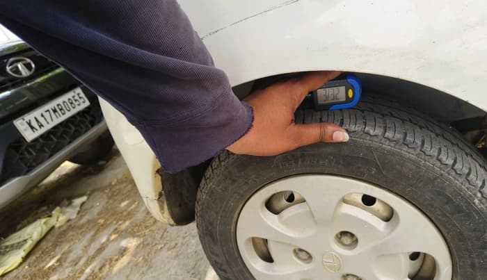 2012 Tata Nano LX, Petrol, Manual, 74,038 km, tyre