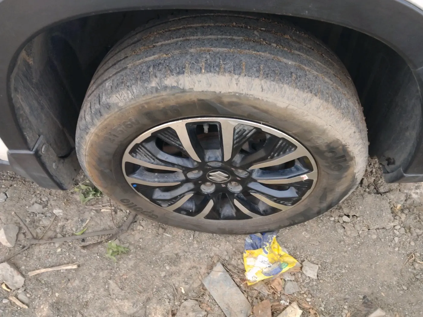 2021 Maruti Vitara Brezza ZXI PLUS, Petrol, Manual, 6,30,000 km, tyre