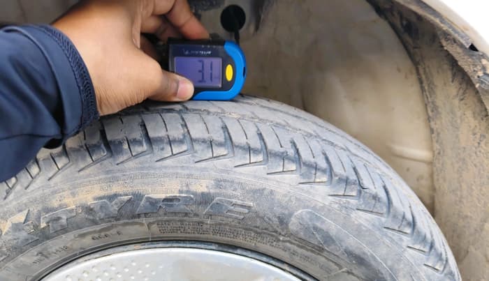 2024 Maruti Alto K10 VXI CNG, CNG, Manual, 75,851 km, tyre