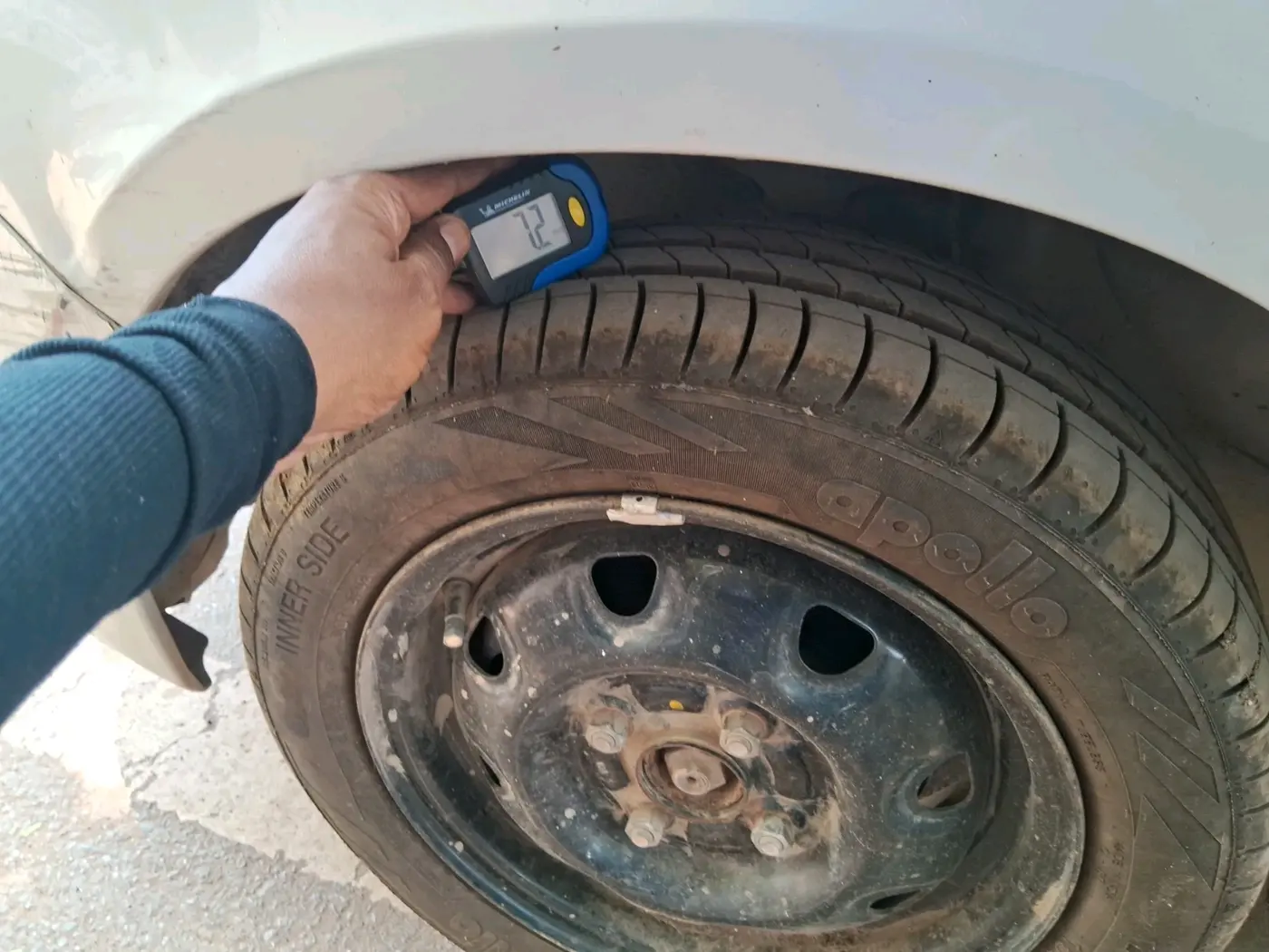2012 Maruti Alto K10 VXI, Petrol, Manual, 74,343 km, tyre