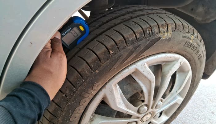 2012 Maruti Alto K10 VXI, Petrol, Manual, 74,343 km, tyre