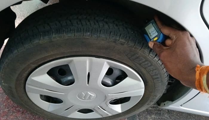 2012 Maruti Wagon R 1.0 VXI, Petrol, Manual, 1,03,904 km, tyre