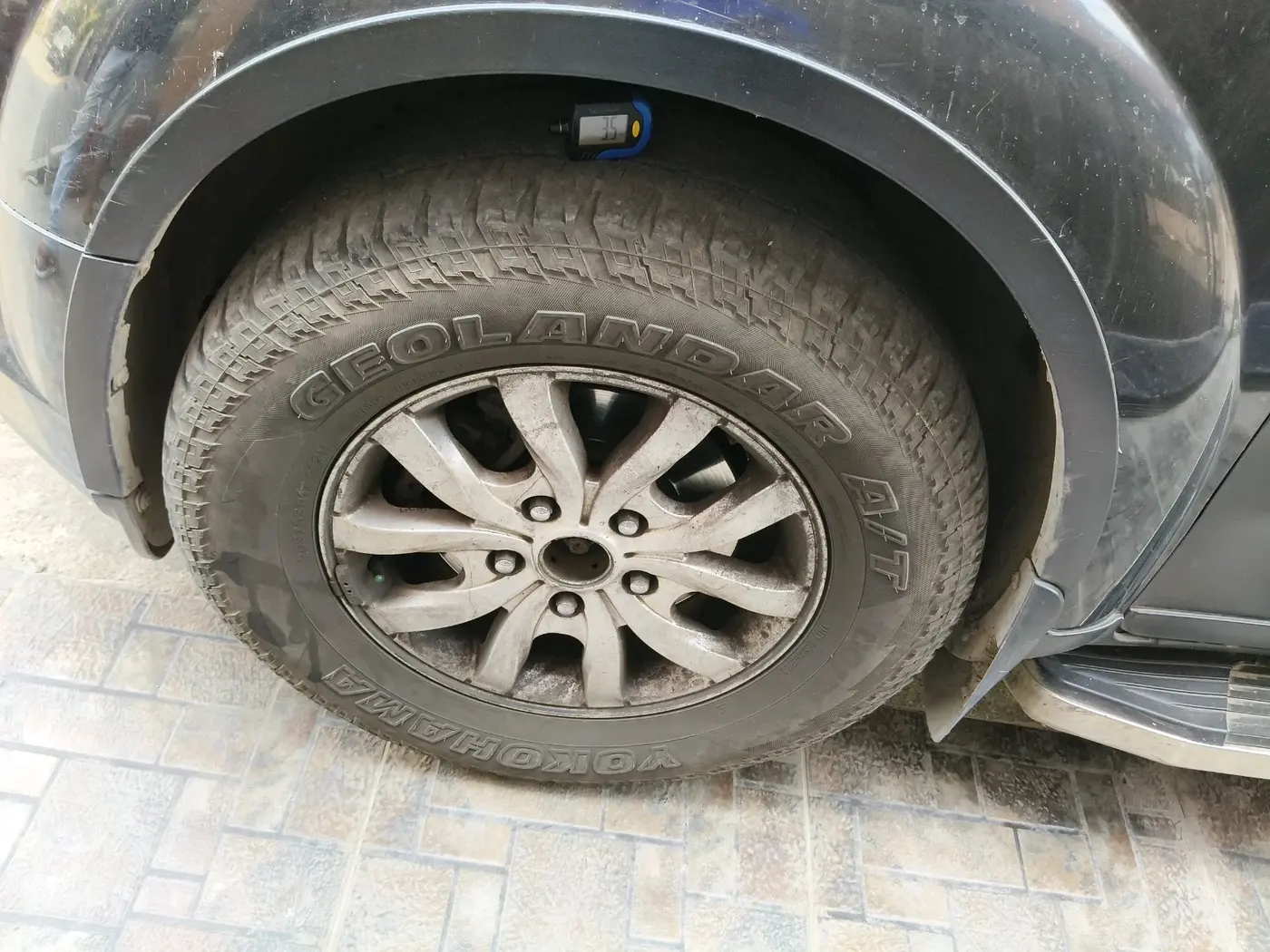 2018 Mahindra XUV500 W6 AT, Diesel, Automatic, 93,085 km, tyre
