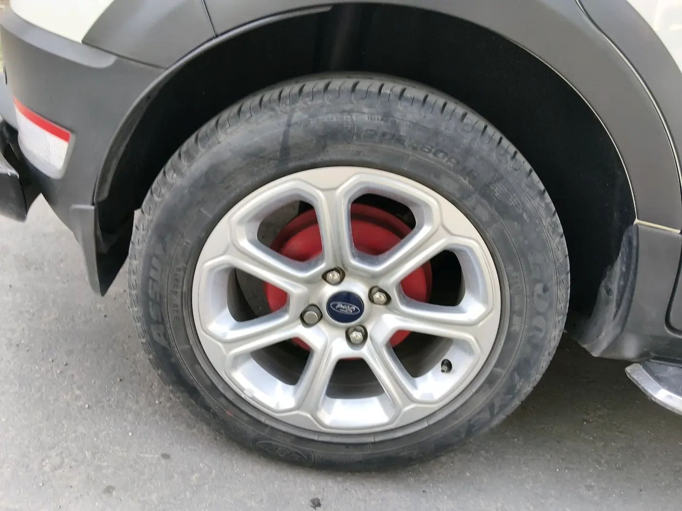 2020 Ford Ecosport TITANIUM + 1.5L PETROL AT, Petrol, Automatic, 38,382 km, tyre
