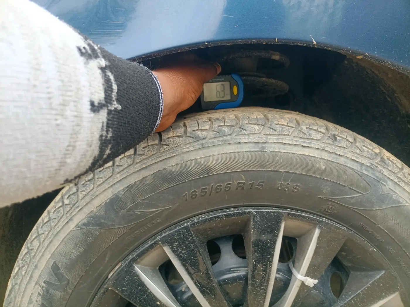 2019 Maruti Baleno DELTA DIESEL 1.3, Diesel, Manual, 70,252 km, tyre