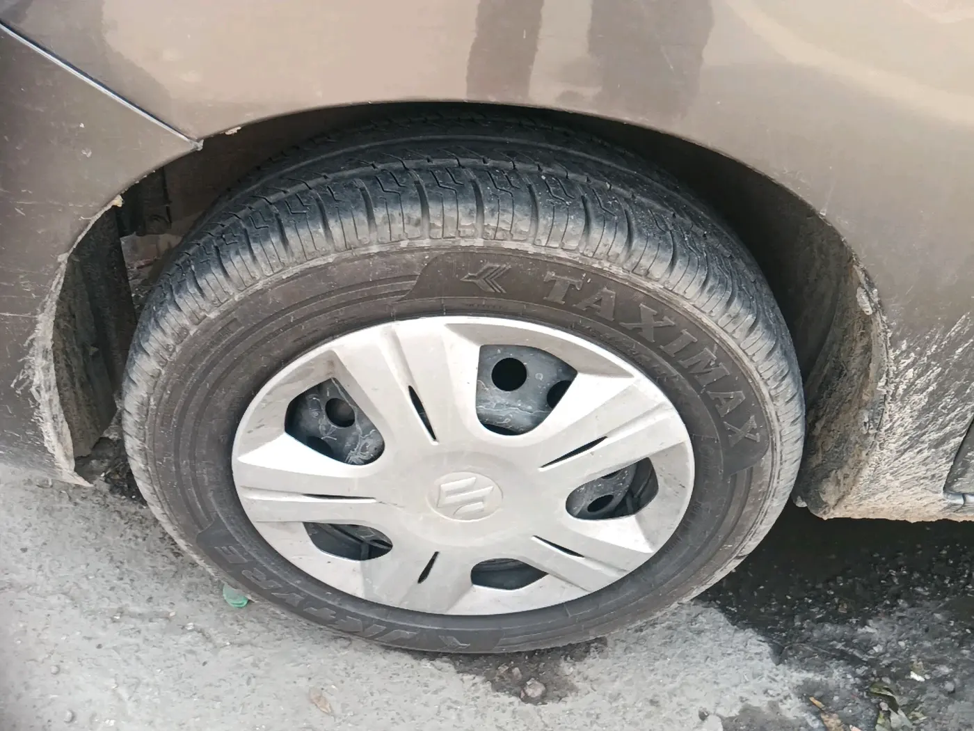 2018 Maruti Wagon R 1.0 VXI AMT, CNG, Automatic, 1,05,610 km, tyre