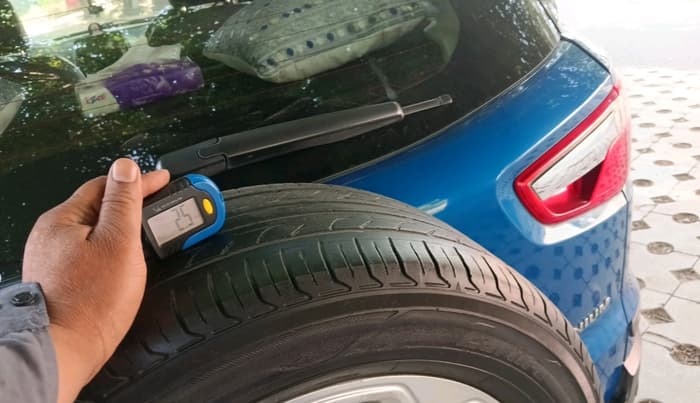 2018 Ford Ecosport TITANIUM + 1.5L PETROL AT, Petrol, Automatic, 65,238 km, tyre