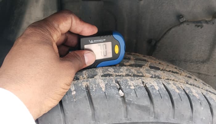 2021 Tata PUNCH ACCOMPLISHED MT, Petrol, Manual, 95,265 km, tyre