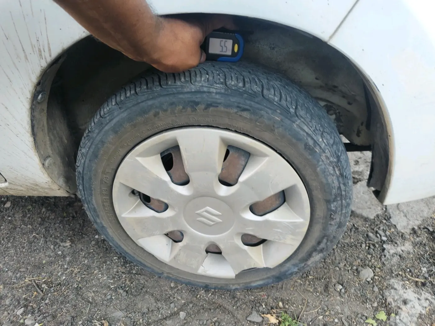 2016 Maruti Alto K10 VXI, Petrol, Manual, 58,470 km, tyre