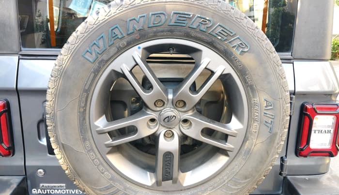 2022 Mahindra Thar LX PETROL HT 4WD AT, Petrol, Automatic, 34,863 km, tyre