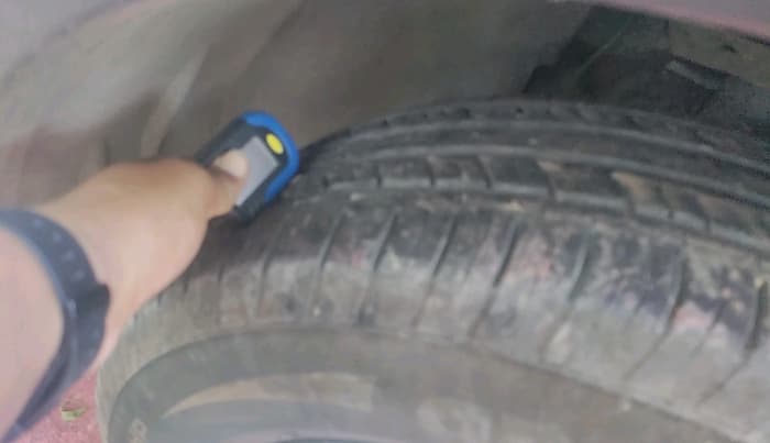 2023 Tata Harrier XTA 2.0L KRYOTEC PLUS, Diesel, Automatic, 17,988 km, tyre