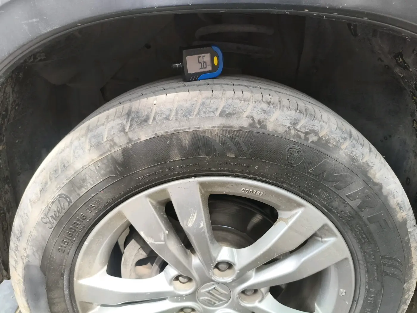 2017 Maruti Vitara Brezza ZDI, Diesel, Manual, 80,693 km, tyre